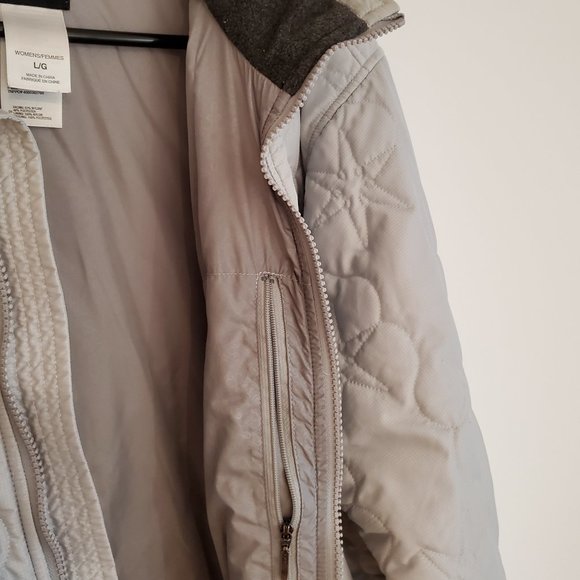 North Face Insulated Quilted Thermo Zip Jacket - L - Picture 9 of 10